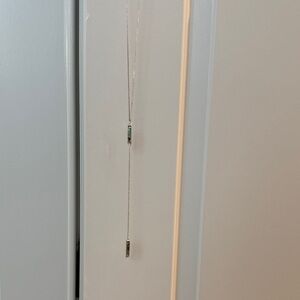 Like new Kendra Scott Silver Lariat Necklace Abalone Accents